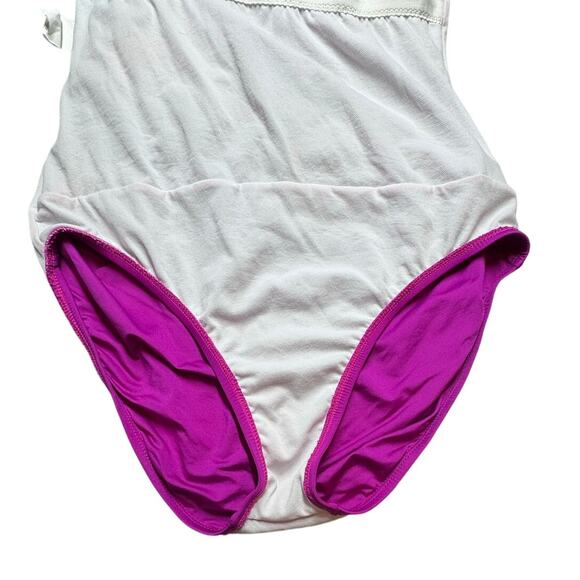 HILOR ONE SHOULDER ONE PIECE ROUCHED SWIMSUIT BRIGHT PURPLE SIZE 12 - Picture 6 of 8